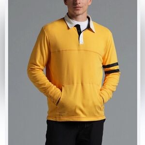 Municipal Sport Utility Gear Ruck Shirt Men’s M Gold Rugby Style Mark Wahlberg